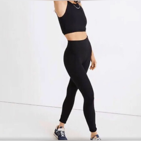 Madewell True Black Form High-Rise athletic legging 28" - Picture 1 of 3